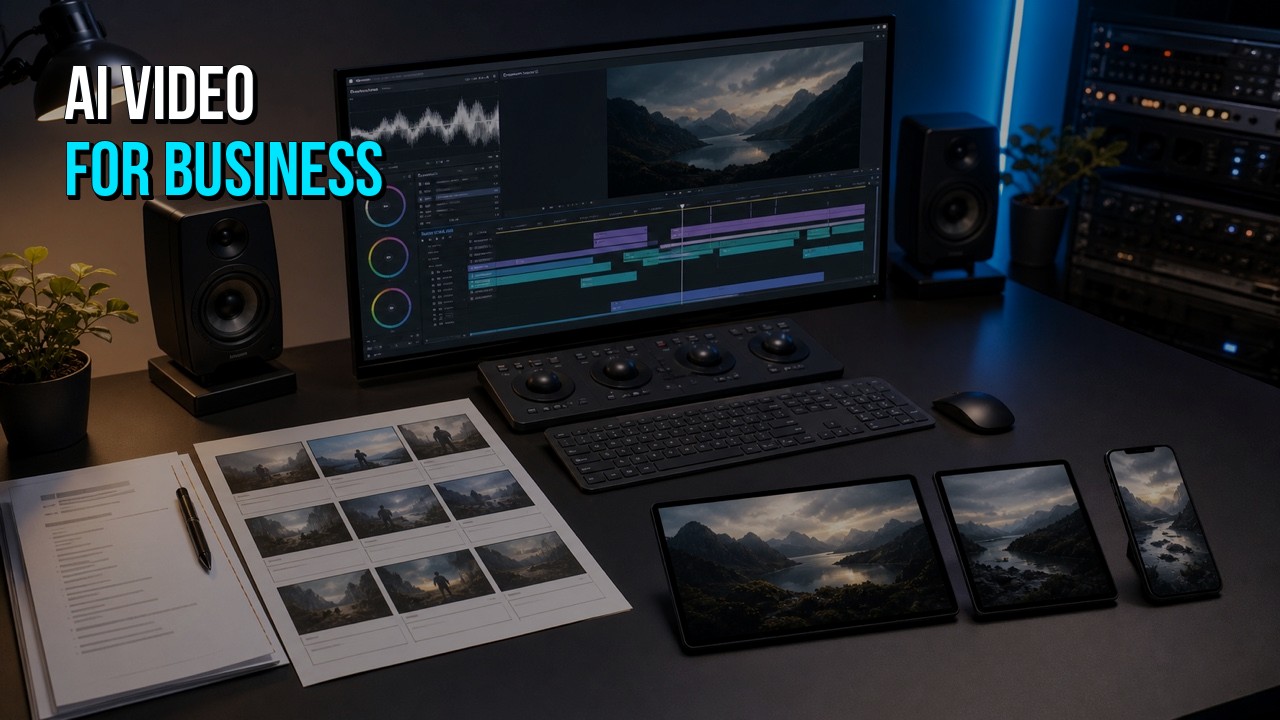AI Video for Business: Tools, Costs, Workflow, and When to Hire a Professional