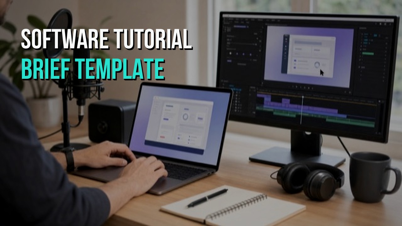 Software Tutorial Video Brief Template