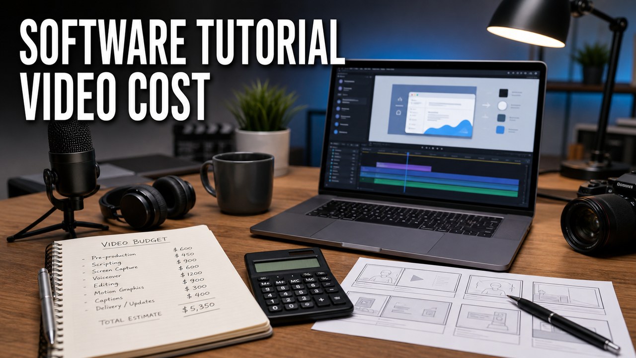 Software Tutorial Video Cost: What Affects Pricing