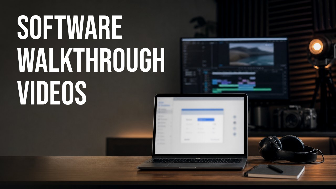Software Walkthrough Videos for SaaS, Apps, and Product Training
