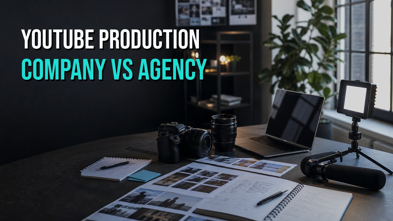 YouTube Production Company vs YouTube Agency: Which Partner Do You Need?