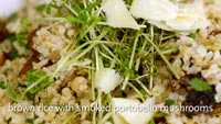 Whole Foods Midwest Holiday Videos 2010 : Rice with Smoked Portobellos