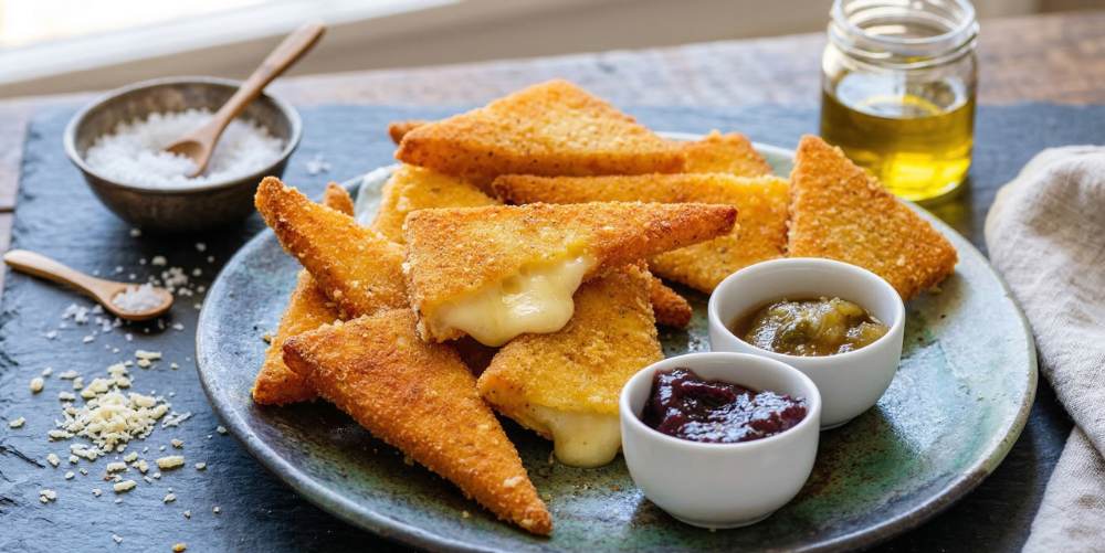 Fried Manchego Cheese