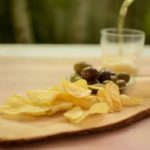 Gourmet Potato Chips with Olives