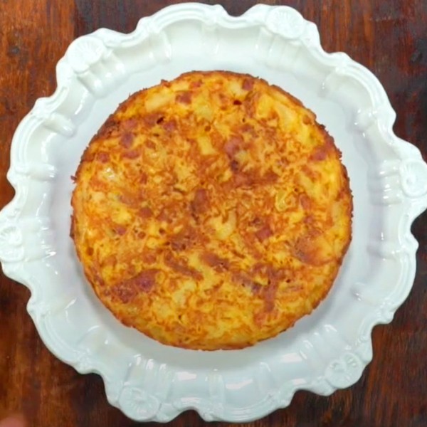 Tortilla with Chorizo iberico de bellota