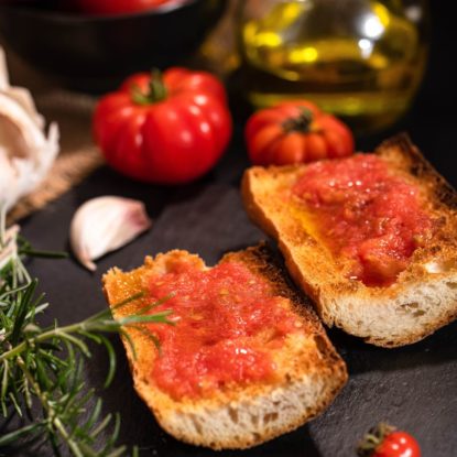 Pan Tumaca with Iberico Club's fresh tomato spread