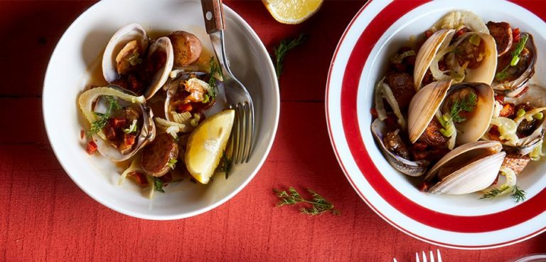 Clams with Chorizo Ibérico