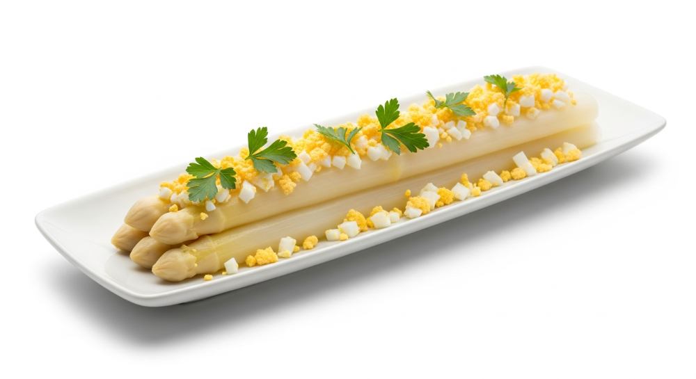 White asparagus from Navarra