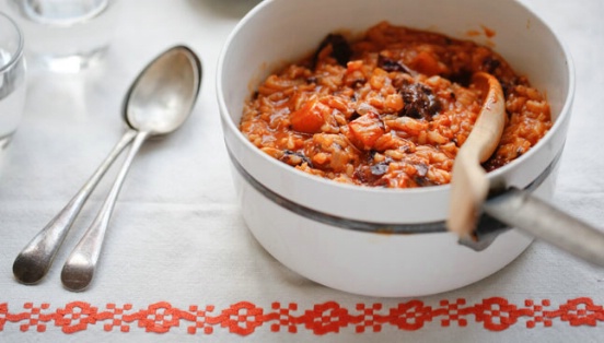 Creamy Rice with Butternut Squash and Morcilla Iberica Recipe