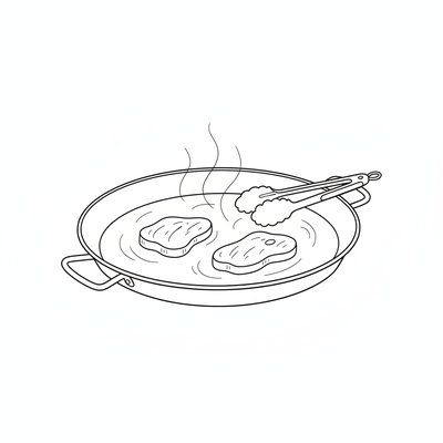 Step 1: Sauté protein