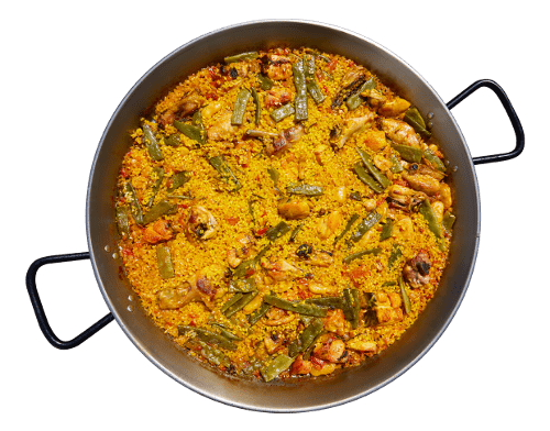 Very easy to cook paella.