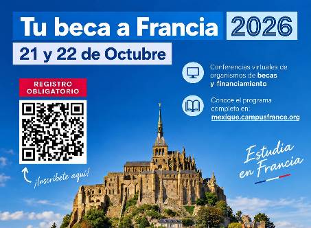 Tu Beca a Francia 2026