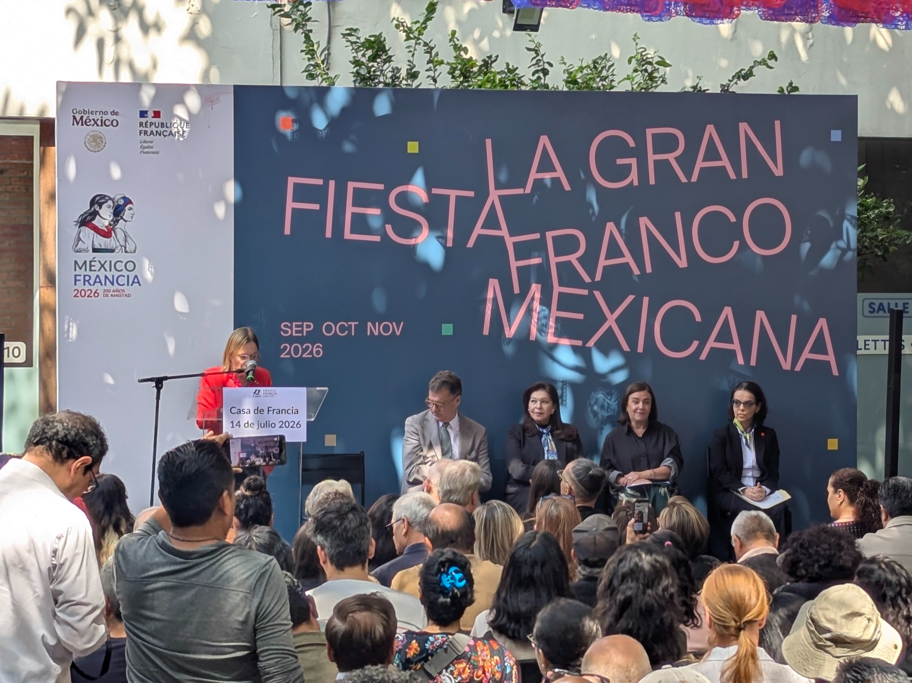 La Gran Fiesta Franco-Mexicana presenta su programación para celebrar 200 años de relaciones diplomáticas