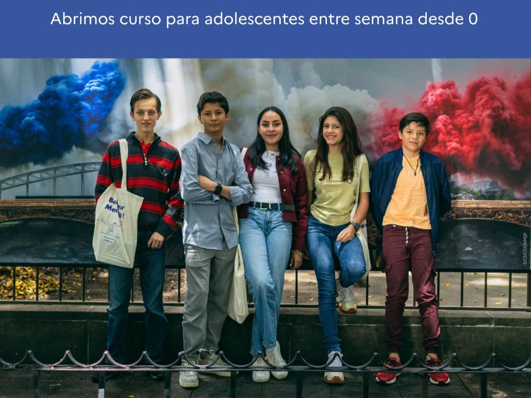 Apertura de un nuevo curso para adolescentes