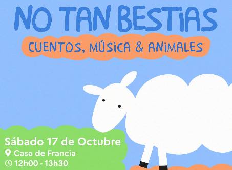 ¡No tan bestias! - Lectura de cuentos musicalizada
