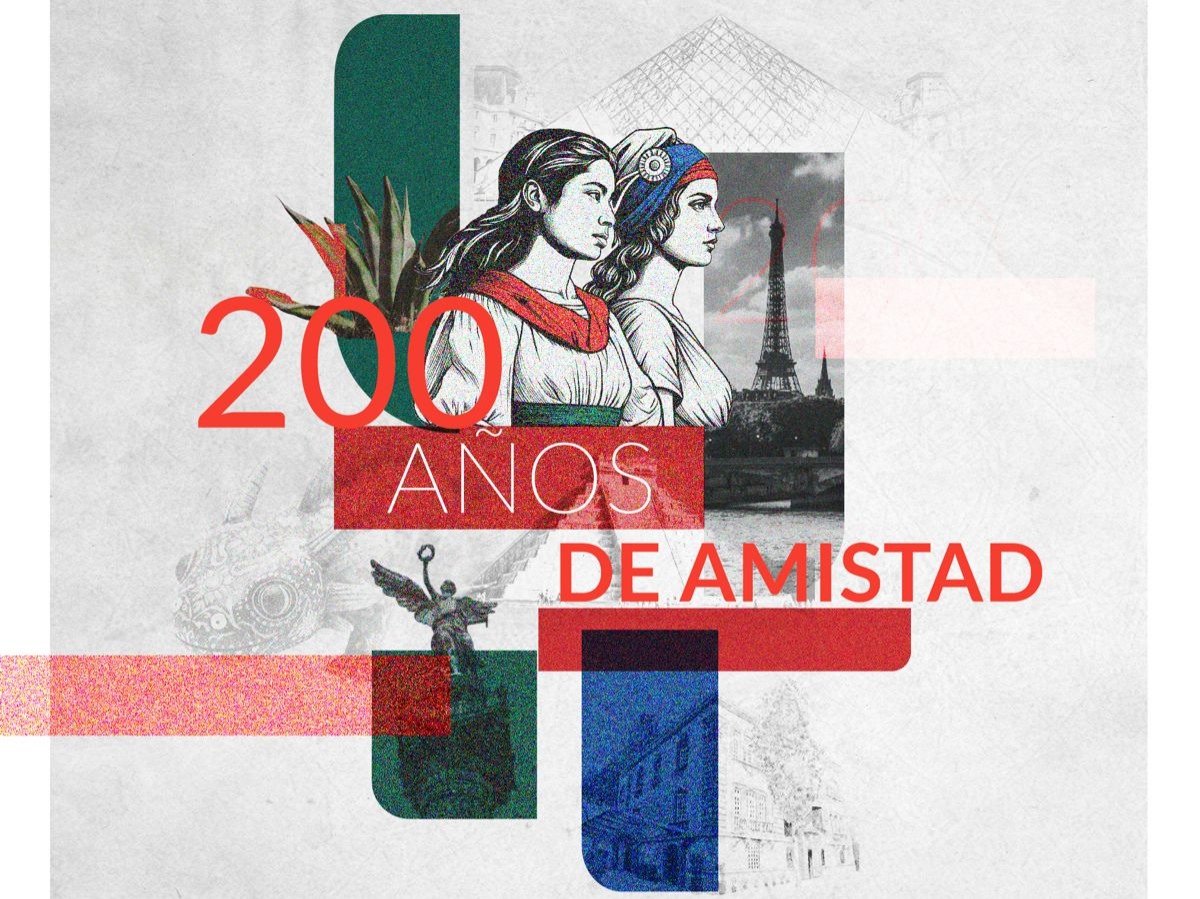 ¡En 2026, México y Francia celebran 200 años en de amistad!