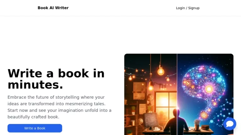 book ai writer