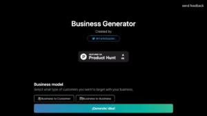 AI Business Idea Generator thumbnail