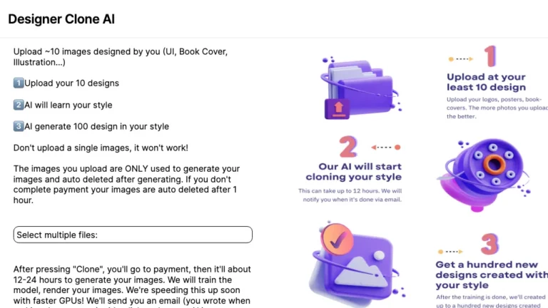 designer clone ai
