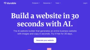 Durable AI Site Builder thumbnail