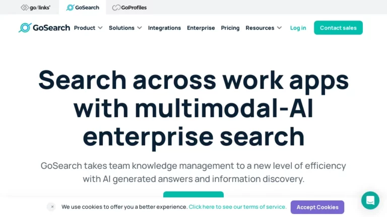 gosearch ai enterprise search