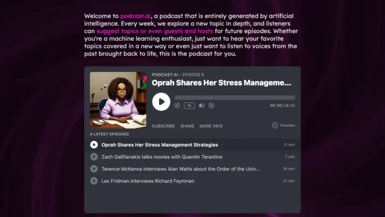 podcast ai