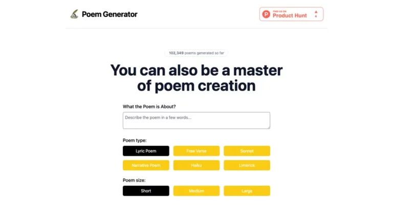 poem generator art