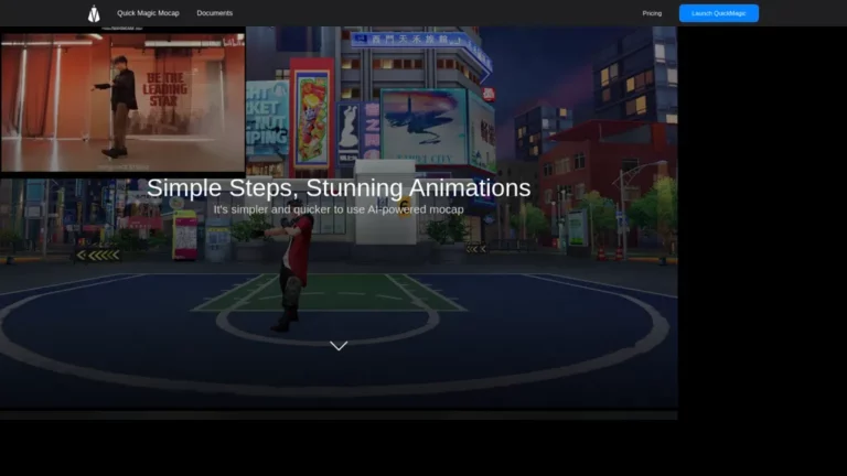 quickmagic motion capture