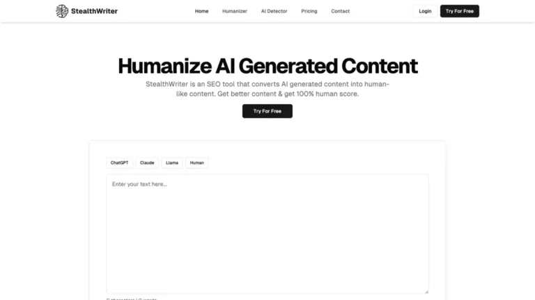 Stealth Writer AI 4 stealthwriter
