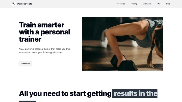 workout tools