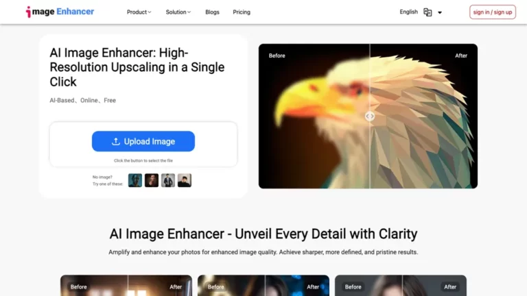 ai image enhancer upscaler