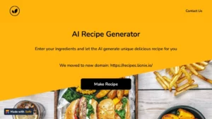 AI Recipe Generator thumbnail