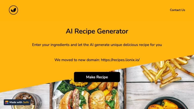 ai recipe generator