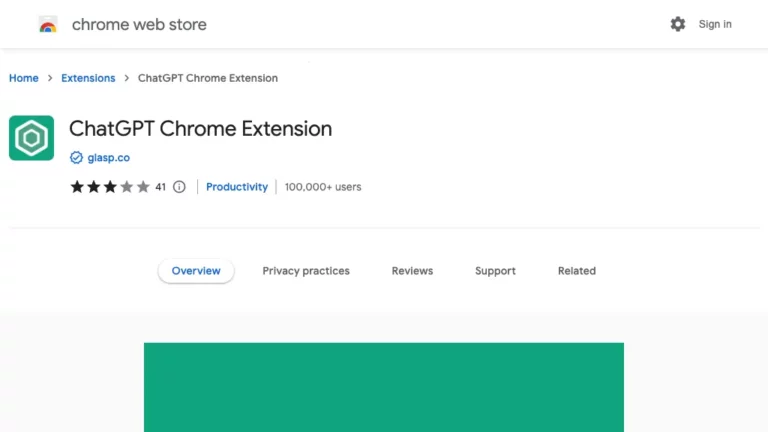 chatgpt for chrome