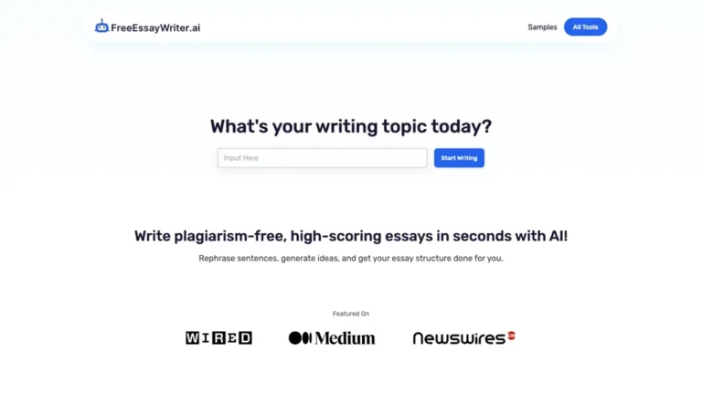 freeessaywriter ai