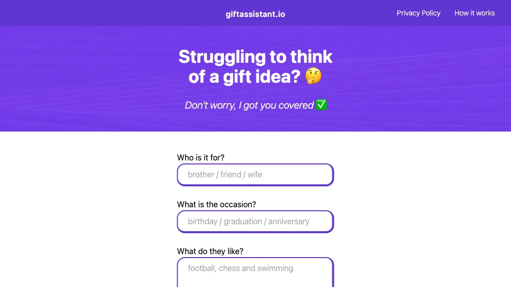 giftassistant.io thumbnail