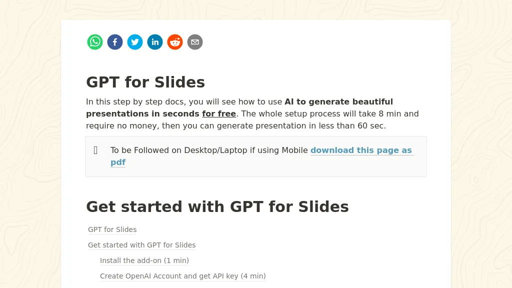 GPT for Slides thumbnail