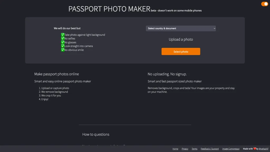 Passport Photo Maker thumbnail