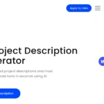 project description generator