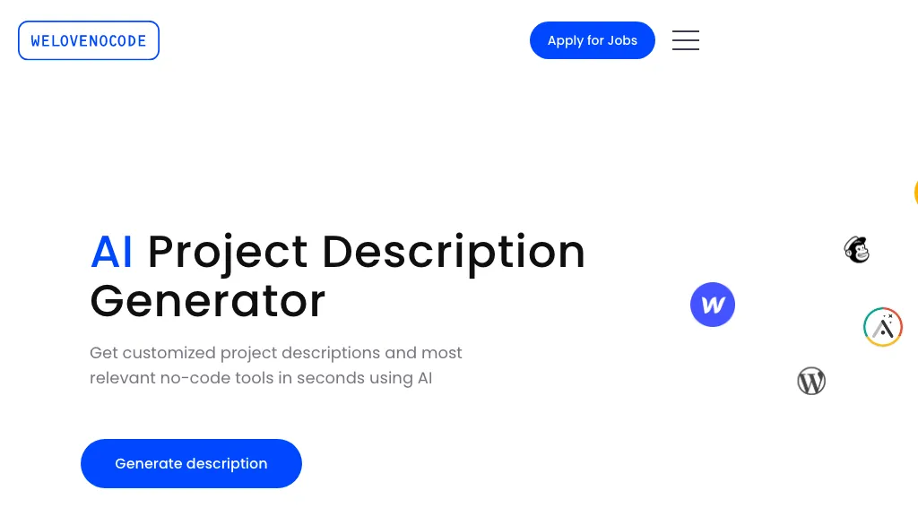 Project Description Generator thumbnail