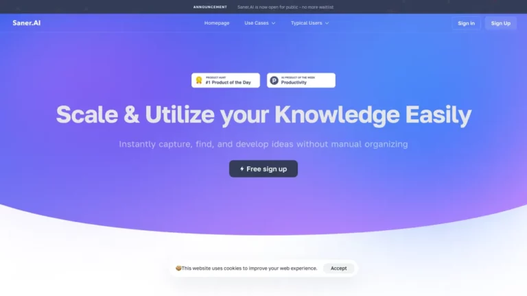 saner ai beta version