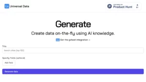 Universal Data Generator thumbnail