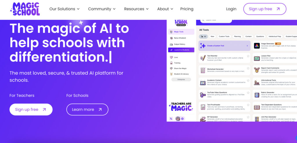 Magic School AI 12 Magic School AI