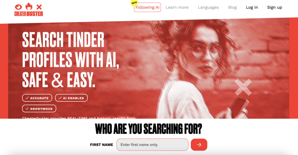 Cheaterbuster find tinder profiles fast