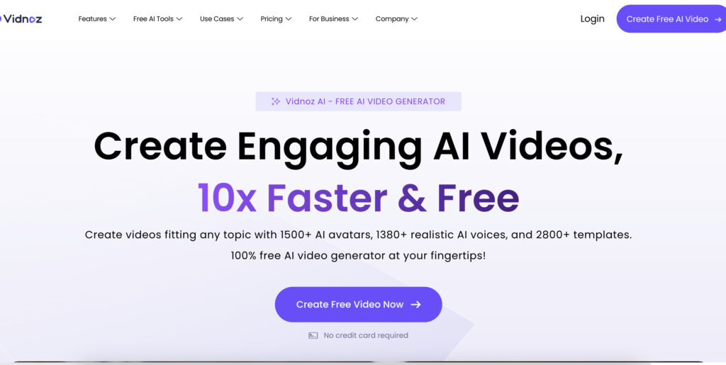Vidnoz AI 11 Vidnoz AI