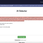 Sapling AI Detector