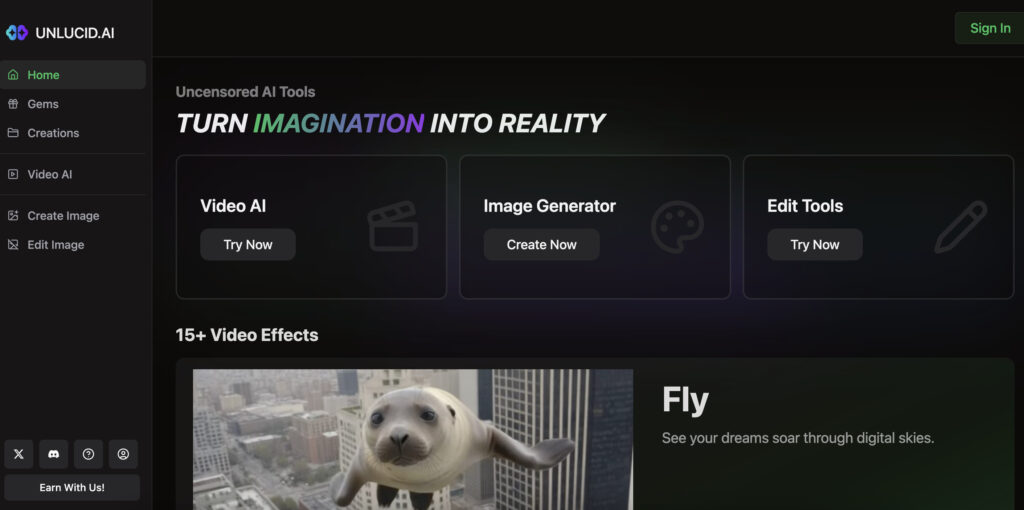 Unlucid AI: Create, Edit & Animate Images With Ease