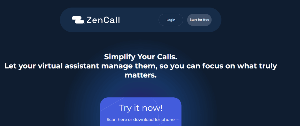 Zencall 4 ZenCall AI