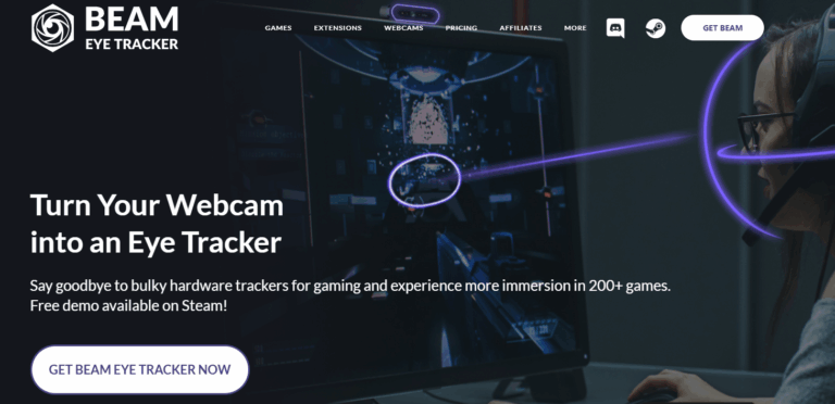 Beam Eye Tracker AI