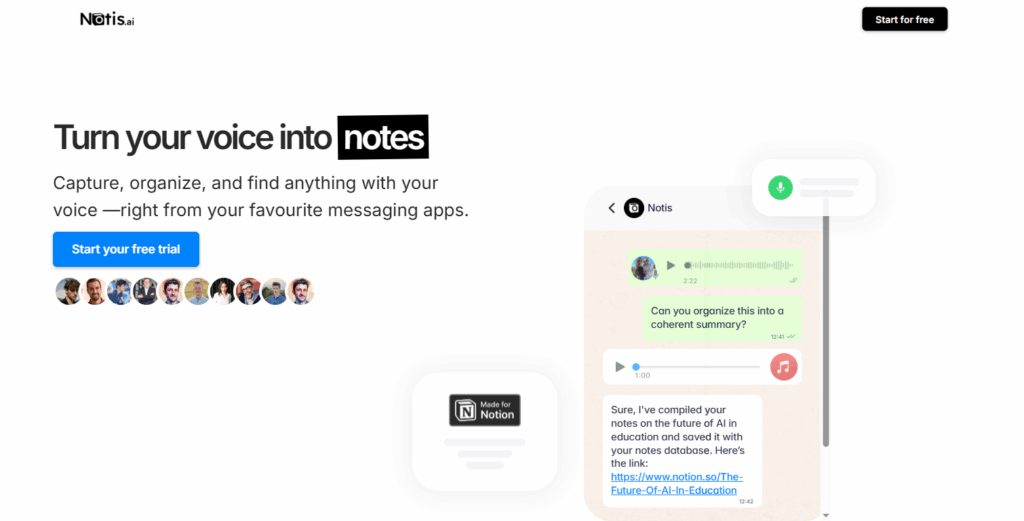 Voice to Notion AI 8 Voice to Notion AI